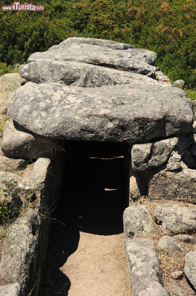 Immagine La Tomaba dei Giganti S'ena aThomes vicino a Dorgali in Sardegna
