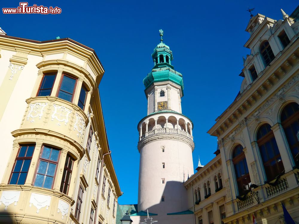 Immagine La torre del fuoco nel centro storico di Sopron, Ungheria.