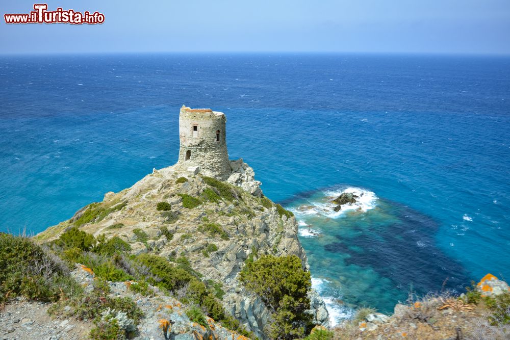 Immagine La torre genovese di Agnellu, nel comune di Rogliano in Corsica