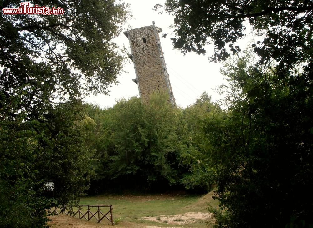 Immagine La torre pendente di Vernazzano è una delle attrazioni sul Lago Trasimeno in Umbria  - © Cocaletta (Lorena Passeri) - CC BY-SA 4.0, Wikipedia