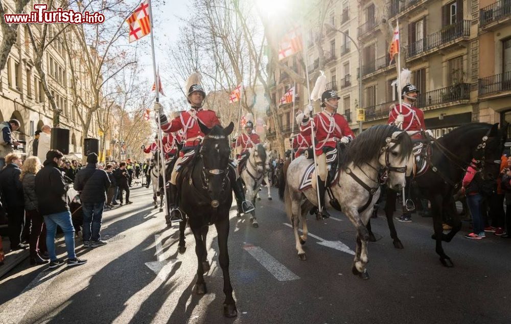 Cavalcada dels Tres Tombs Barcellona