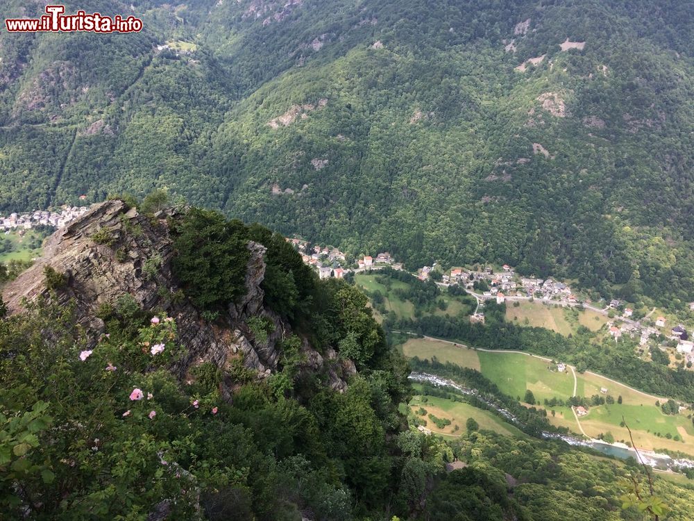 Immagine La Val Grande di Lanzo fotografata dal Santuario di Santa Cristina in Piemonte