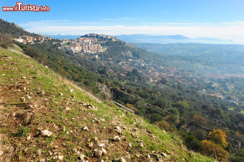 Immagine La valle di Sant'Oreste dal Monte Soratte, nel Lazio