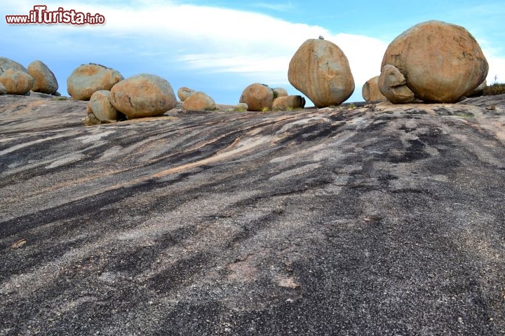 Immagine Lajedo de Pai Mateus si trovano nel Municipio di Cabaceiras, in Brasile, nel picco stato di Paraiba.