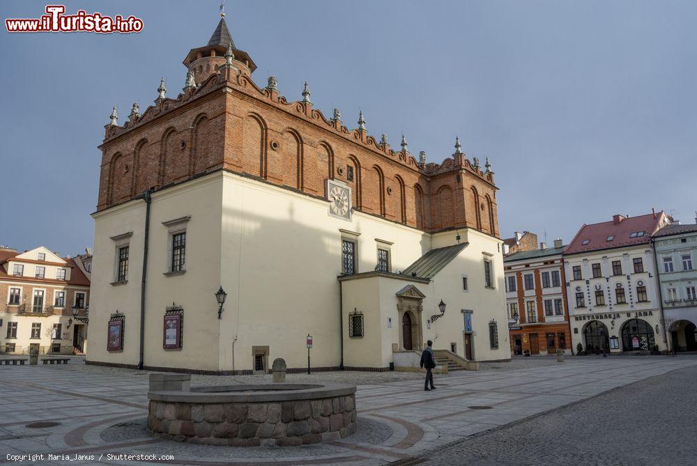 Immagine L'antico Palazzo Municipale di Tarnow, Polonia: la sua costruzione risale al XIV° secolo - © Maria_Janus / Shutterstock.com