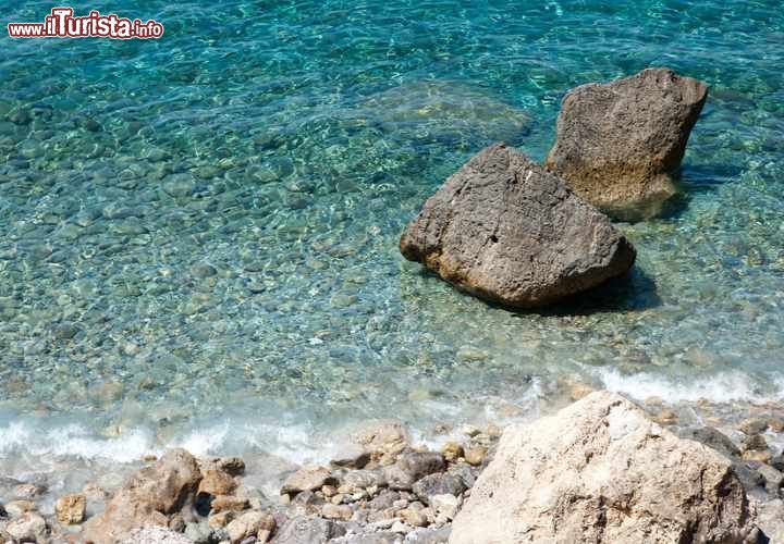 Immagine Le acque cristalline dell'Isola del GIglio, famose tra gli appassionati di immersioni subacquee e chi vuole compiere battute di snorkeling lungo una delle coste più belle d'Italia - © Riccardo Meloni / Shutterstock.com