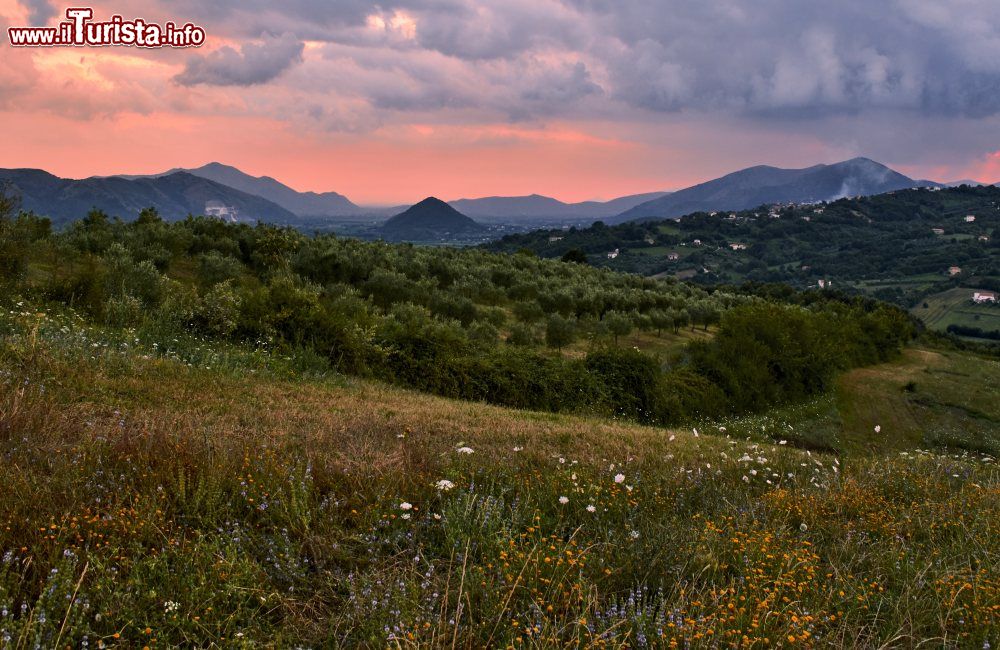 Immagine Le campagne tra Squille e Castel Campagnano in provincia di Caserta in Campania