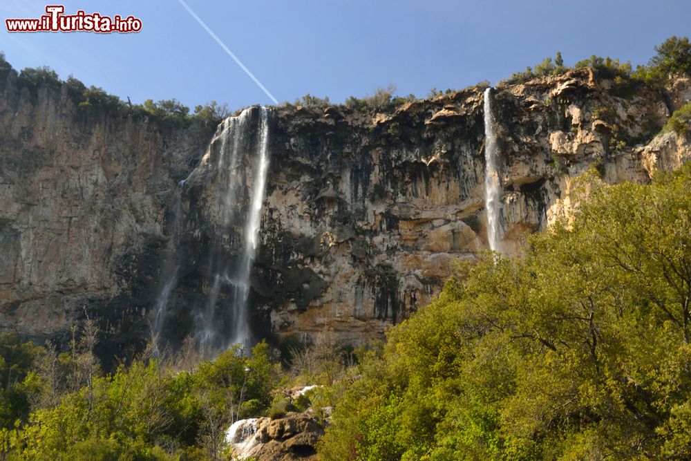 Immagine Le cascate di Lequarci  si trovano ad est di Ussassai, in direzione di Ulassai
