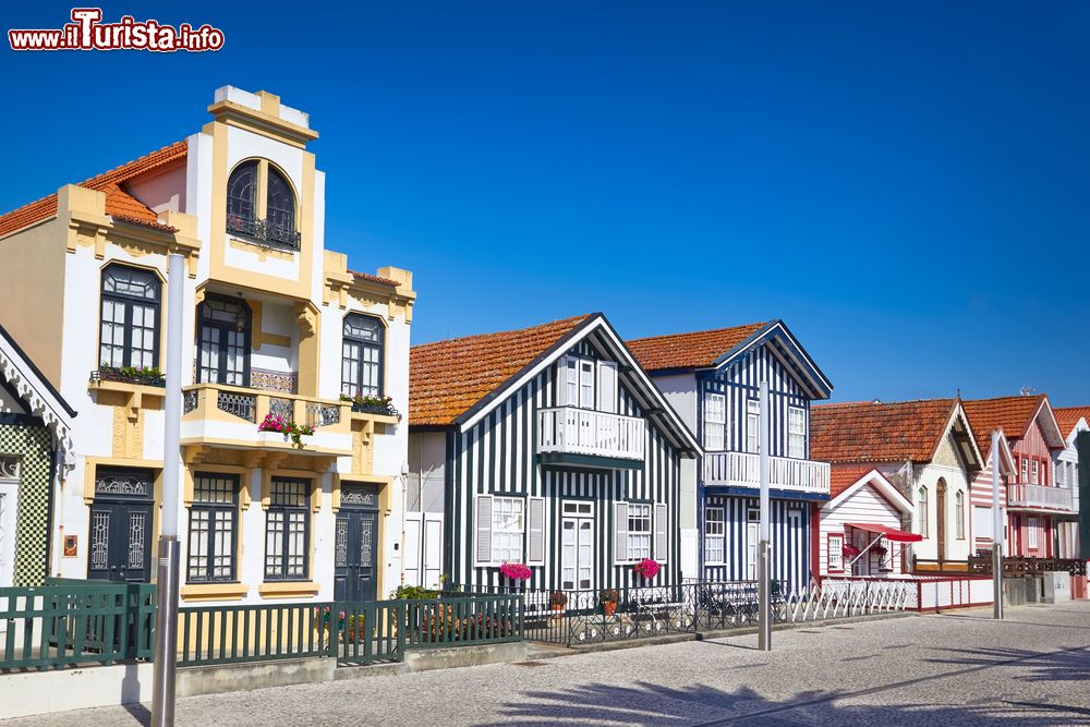Immagine Le case colorate tradizionali di Aveiro in Portogallo