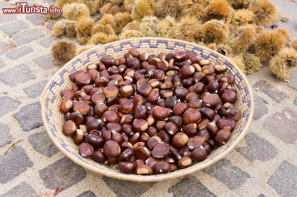 Immagine Le castagne, un prodotto tipico di Desulo, borgo della Barbagia in Sardegna