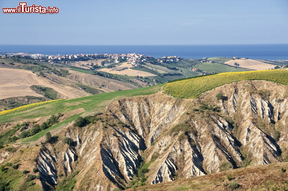 Immagine Le colline di Atri, i Calanchi e il panorama sul Mare Adriatico dell'Abruzzo