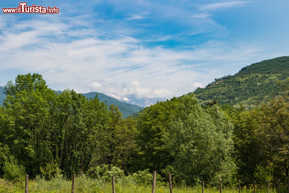 Immagine Le colline e la natura rigogliosa che circondano San Pietro al Natisone in Friuli