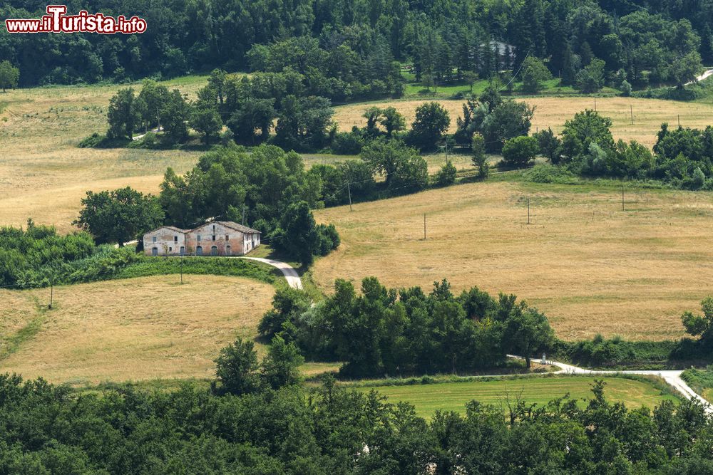 Immagine Le colline nei dintorni di Cagli nelle Marche