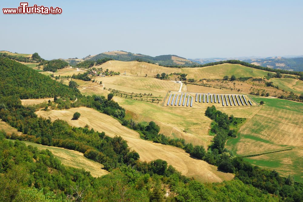 Immagine Le dolci colline dell'Appennino Romagnolo vicino a Modigliana