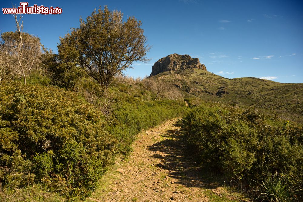 Immagine Le montagne di Arcuentu  si trovano ad ovest di Guspini in Sardegna
