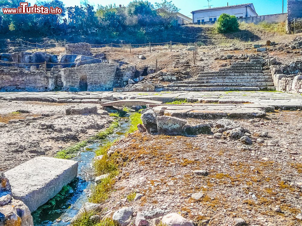 Immagine Le rovine delle Terme Romane di Fordongianus in Sardegna