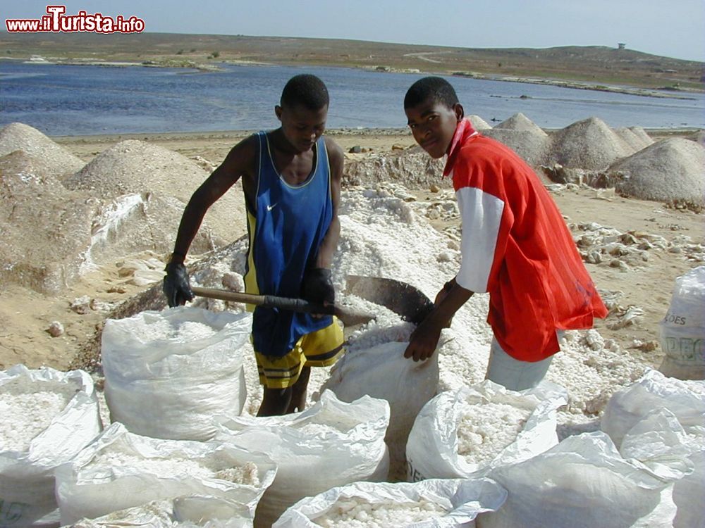 Immagine Le saline dell'isola di Maio, arcipelago di Capo Verde (Africa).