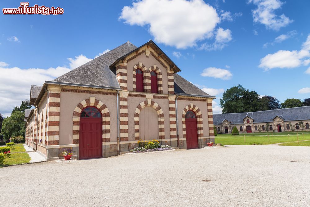 Immagine Le scuderie storiche di Haras national de Saint Lo in Francia, oggi museo.