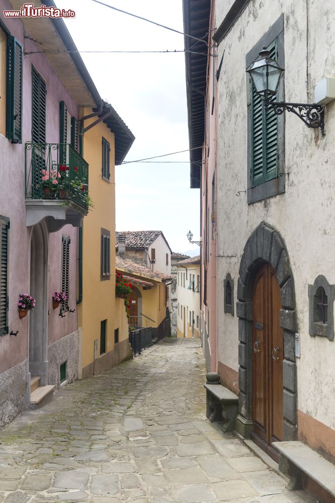 Immagine Le stradine del centro storico di Coreglia Antelminelli, Toscana