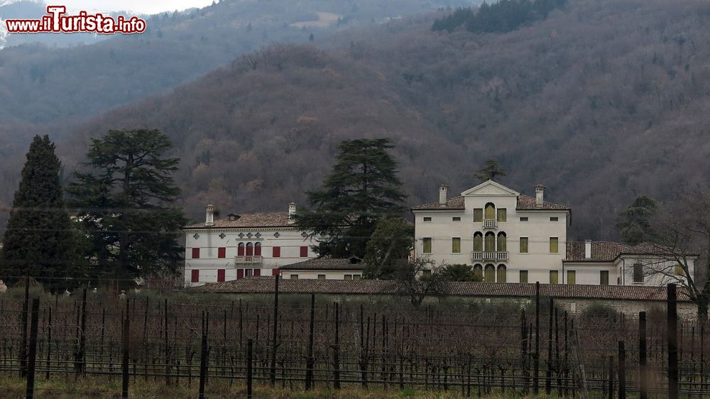 Immagine Le Ville Bianchi a Obledo (Premoli e Sertorio) a Cavaso del Tomba in Veneto - © Filippo Castagna, CC BY-SA 4.0, Wikipedia