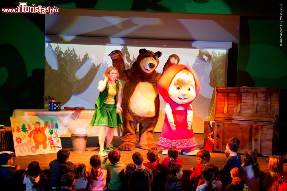 Immagine Lo spettacolo di Masha e Orso lo potete ammirare a Leolandia vicino a Bergamo
