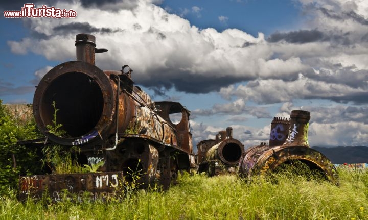 Immagine Locomotive abbandonate a Ponferrada