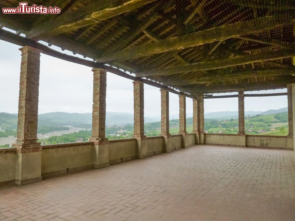 Immagine Loggiato nel Castello di Torrechiara a Langhirano