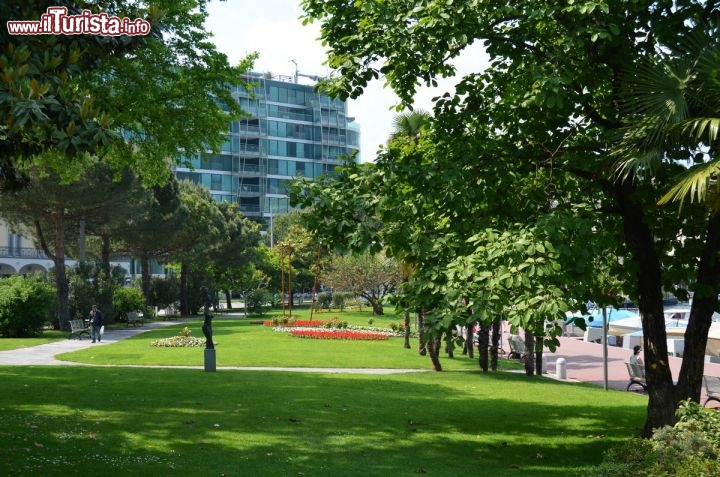 Immagine Lugano il percorso della camminata sul lungolago