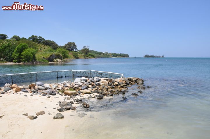 Immagine Mare e spiaggia a Roatan, Honduras - In questo angolo di paradiso naturale ancora inesplorato ci sono spiagge dorate di sabbia finissima, vegetazione tropicale rigogliosa e una barriera corallina mozzafiato © Ritu Manoj Jethani / Shutterstock.com