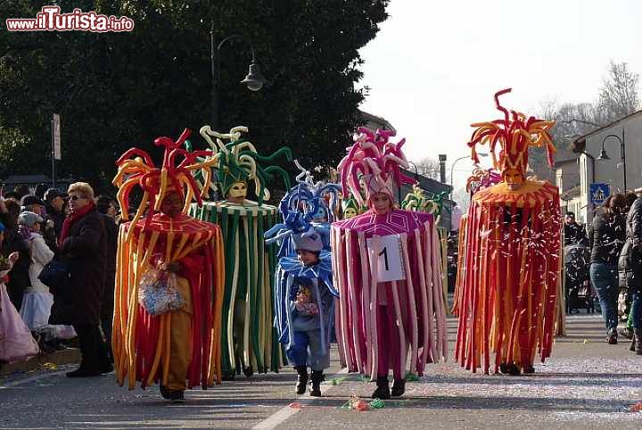 Immagine Sfilata di maschere tipiche al carnevale di Salzano in Veneto