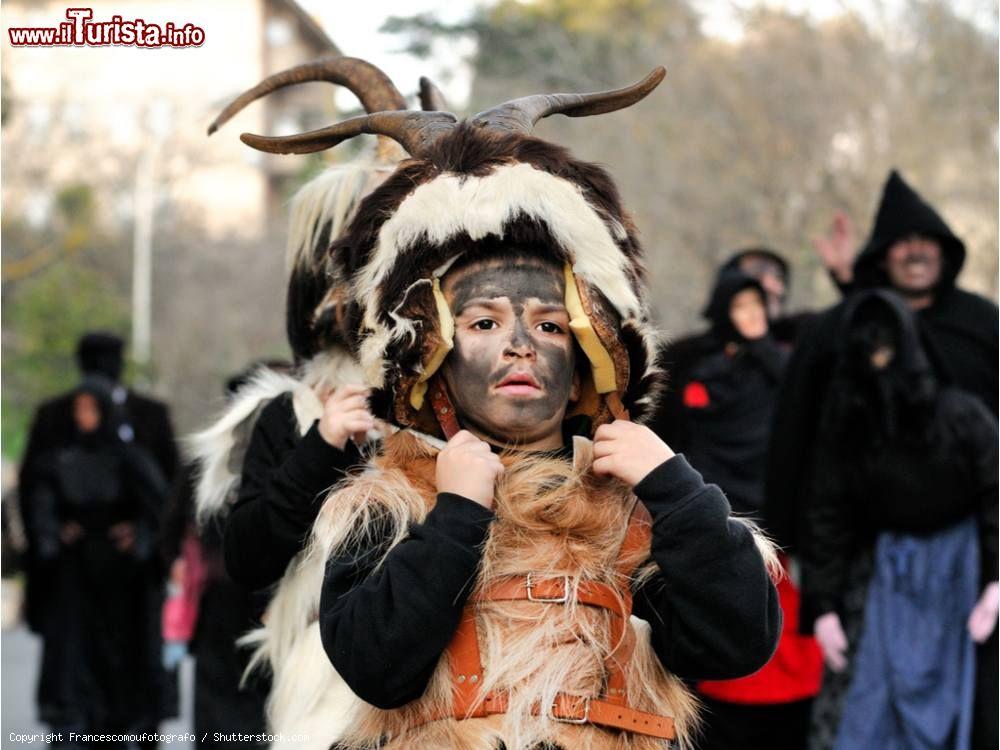 Immagine Maschere tipiche della Barbagia fotografate durante una sfilata di Carnevale a Sadali in Sardegna. - © Francescomoufotografo / Shutterstock.com