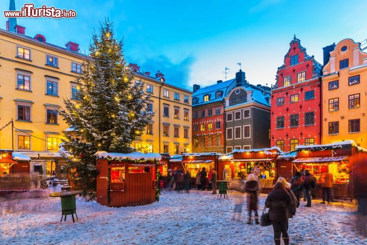 Immagine Mercatini di Natale a Stoccolma in Svezia - © Oleksiy Mark / Shutterstock.com