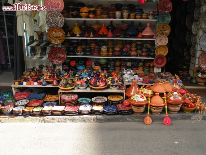 Immagine Il mercato di Casablanca, uno dei souk più famosi del Marocco.