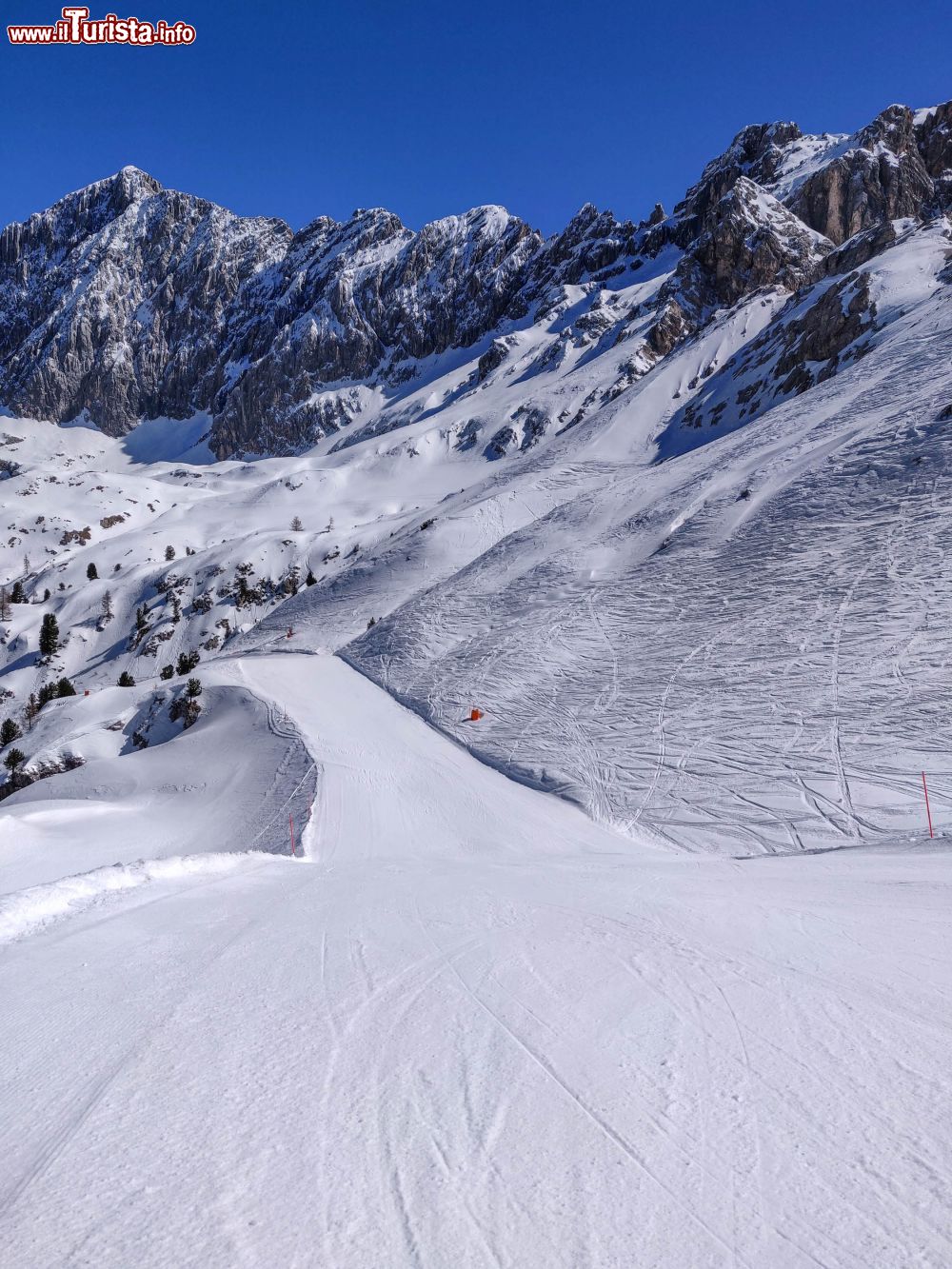 Immagine Monte Faloria, Cortina d'Ampezzo: la  Pista Vitelli - © OMNIA Relations / Martina De Biasi