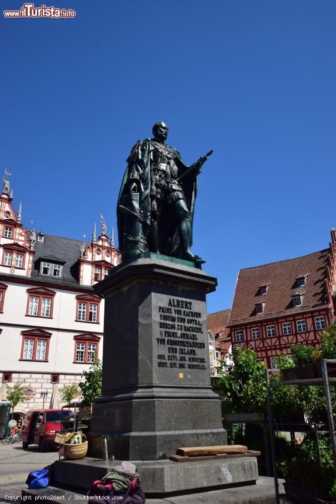 Immagine Il monumento al Principe Alberto (1819-1861), sposo della regina Vittoria d'Inghilterra, a Coburgo, Germania - © photo20ast / Shutterstock.com