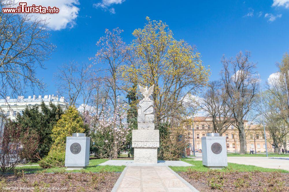 Immagine Monumento alla costituzione del 3 Maggio 1791 in Lithuanian Square a Lublino, Polonia - © Robson90 / Shutterstock.com