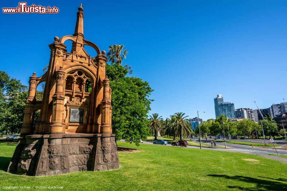 Immagine Monumento alla guerra dei boeri nei pressi del King Domain Park di Melbourne, stato di Victoria, Australia - © Keitma / Shutterstock.com