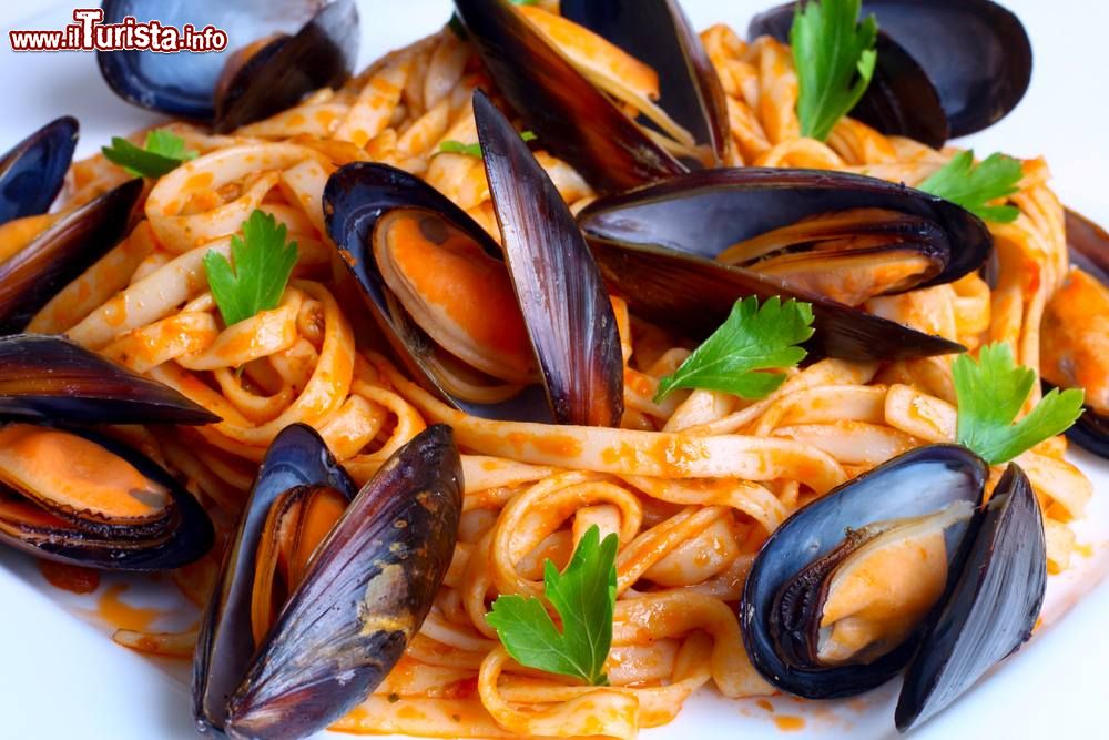 Immagine Un piatto di pasta con i Moscioli di Portonovo delle Marche