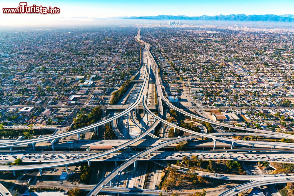 Immagine Nodo autostradale a Los Angels in California