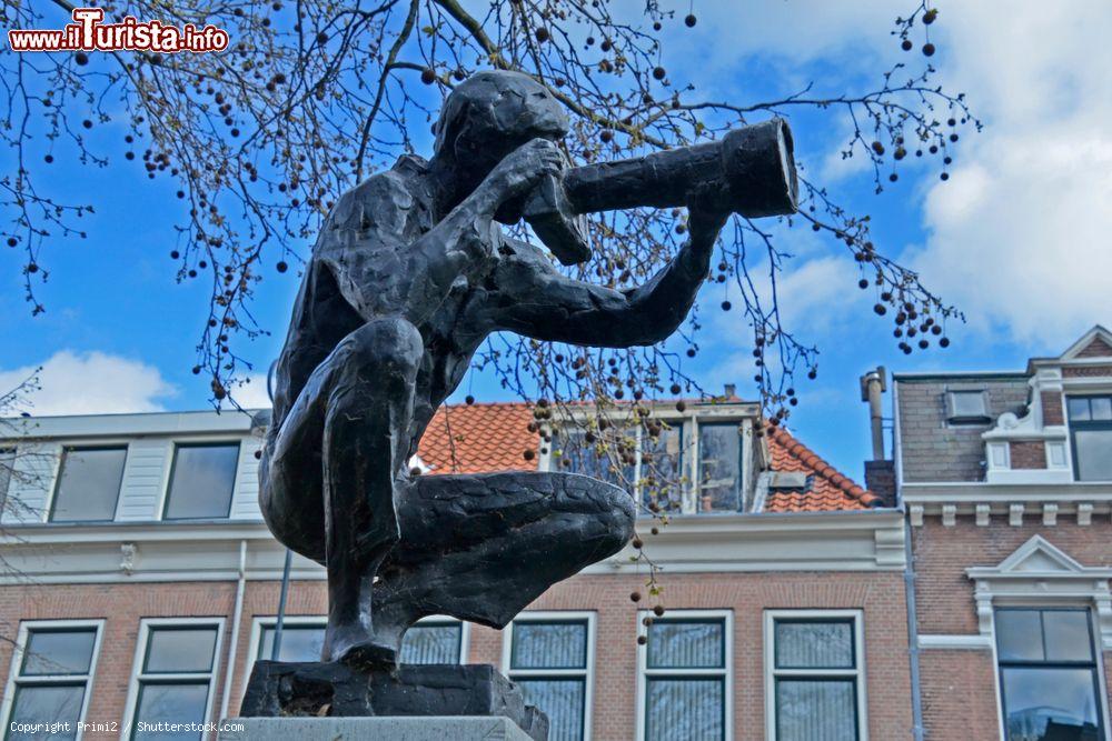 Immagine Omaggio scultoreo alla professione del fotografo, Haarlem (Olanda) - © Primi2 / Shutterstock.com