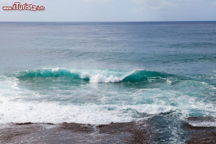 Immagine L'oceano Indiano e la spiaggia di Gris Gris a Souillac, Mauritius - Le onde dell'oceano si infrangono sulla spiaggia di Gris Gris, nella regione di Souillac a sud dell'isola di Mauritius © Evgenia Bolyukh / Shutterstock.com