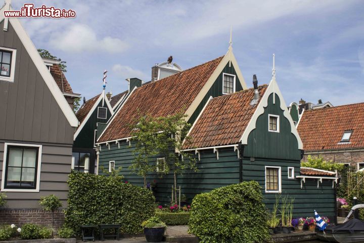 Immagine I tetti originali e le magnifiche decorazioni delle case: De Rijp era un villaggio ricco grazie al commercio delle aringhe e per a caccia alle balene