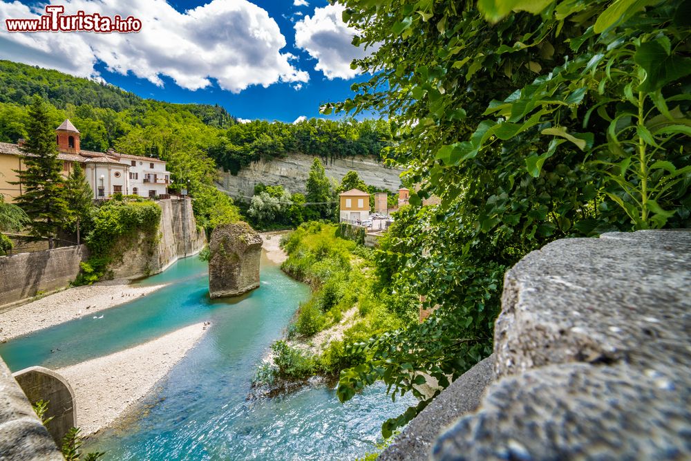 Immagine Paesaggio Collinare a Bagno di Romagna. valle del fiume Savio, Emilia-Romagna