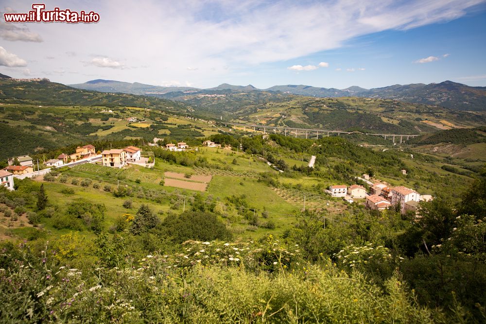 Immagine Paesaggio collinare nei dintorni di Agnone in Molise