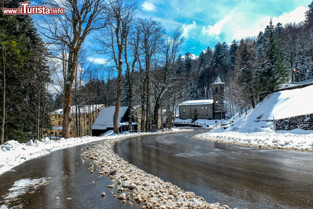 Immagine Paesaggio invernale all'Abetone in Toscana