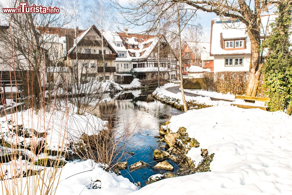 Immagine Paesaggio invernale nel borgo di Isny in Germania