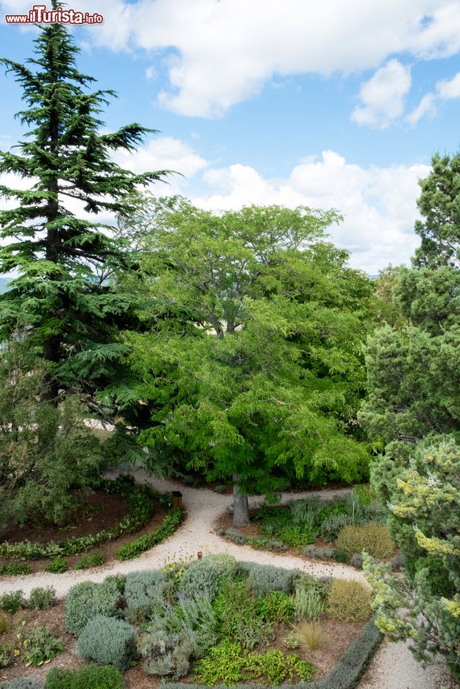 Immagine Paesaggio naturale in Languedoca-Rossiglione: siamo nei dintorni del villaggio di Rennes-le-Chateau, divenuto celebre per la teoria del Santo Graal.