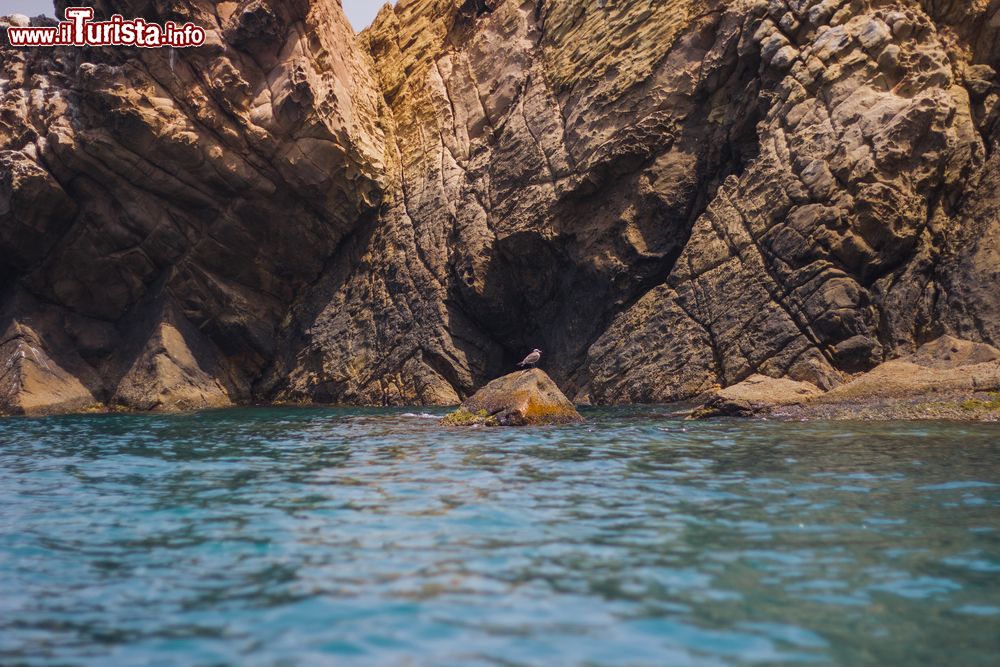 Immagine Paesaggio naturale nei pressi di El Hoceima, Marocco. Situata nei pressi di Ajdir, è una delle principali città della regione montuosa del Rif oltre che porto del Mediterraneo.