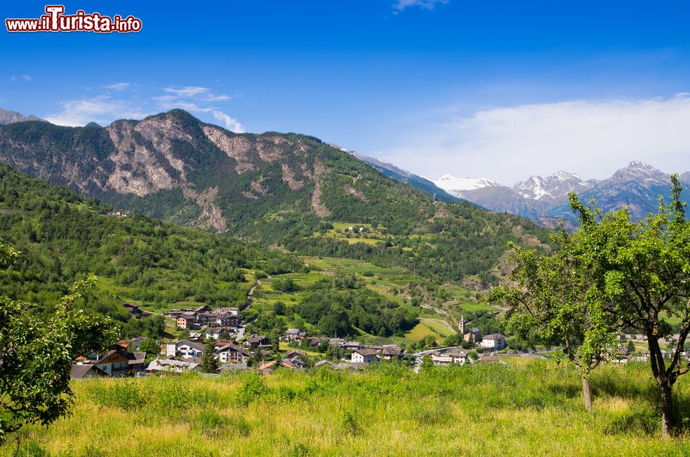 Immagine Paesaggio nei dintorni di Aymavilles in Valle d'Aosta