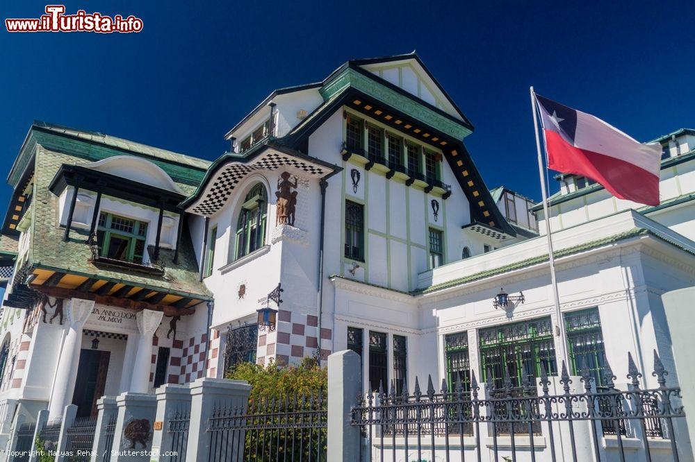 Immagine Palacio Baburizza fu costruito nel 1916 e sisviluppa su cinque piani. Ospita il Museo Municipal de Bellas Artes di Valparaíso, Cile - foto © Matyas Rehak / Shutterstock.com